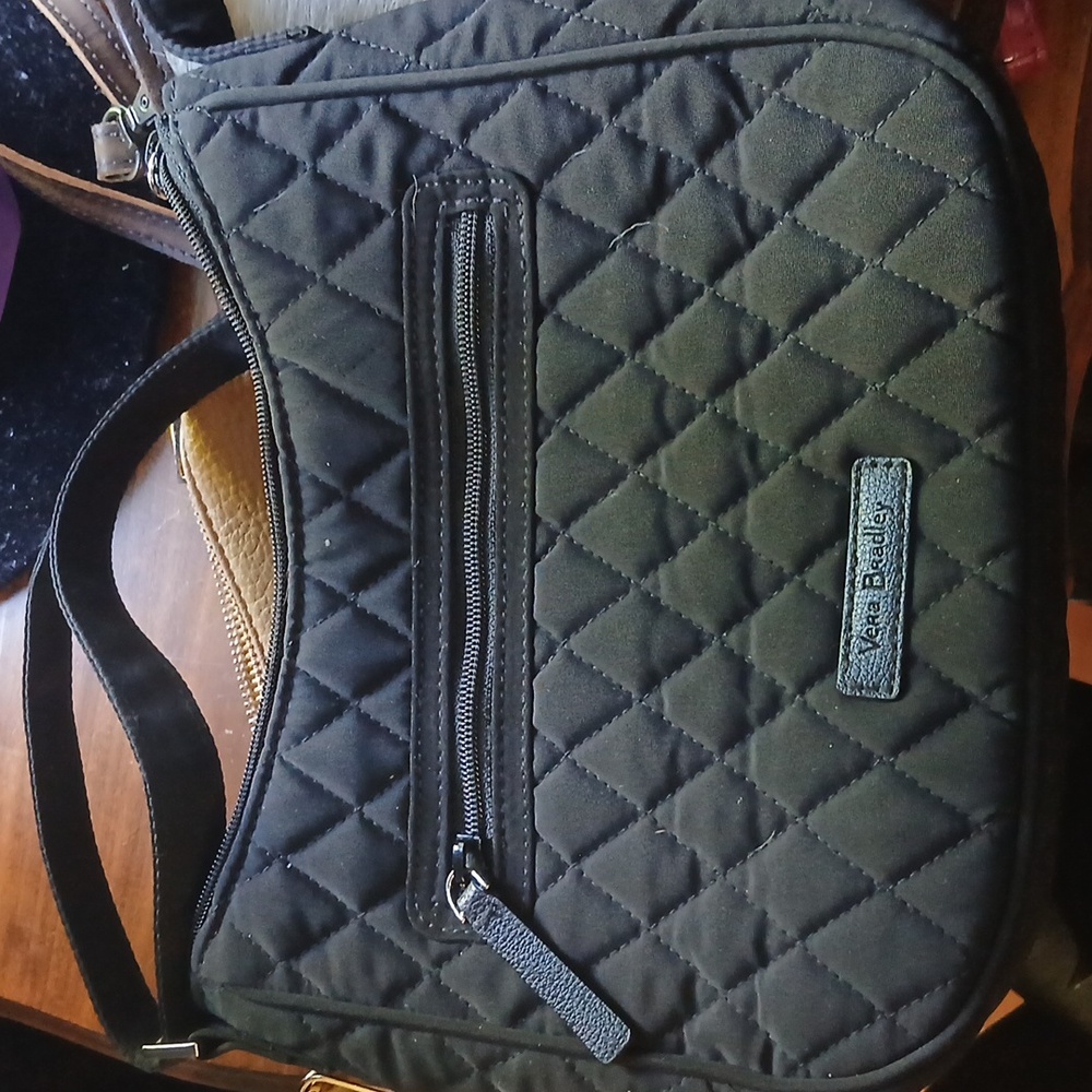 Vera Bradley Quilted Black Men's Bag